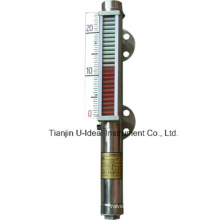 Uhc-Magnético Flapper-Level Transmisor-Panel de aluminio de columna de plástico para alta temperatura